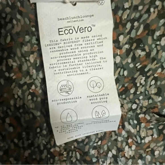 Beachlunchlounge Alanna Abstract Camo Blouse Size XS - Picture 11 of 13